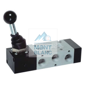 Distribuitor pneumatic aer G1/4 actionat manual